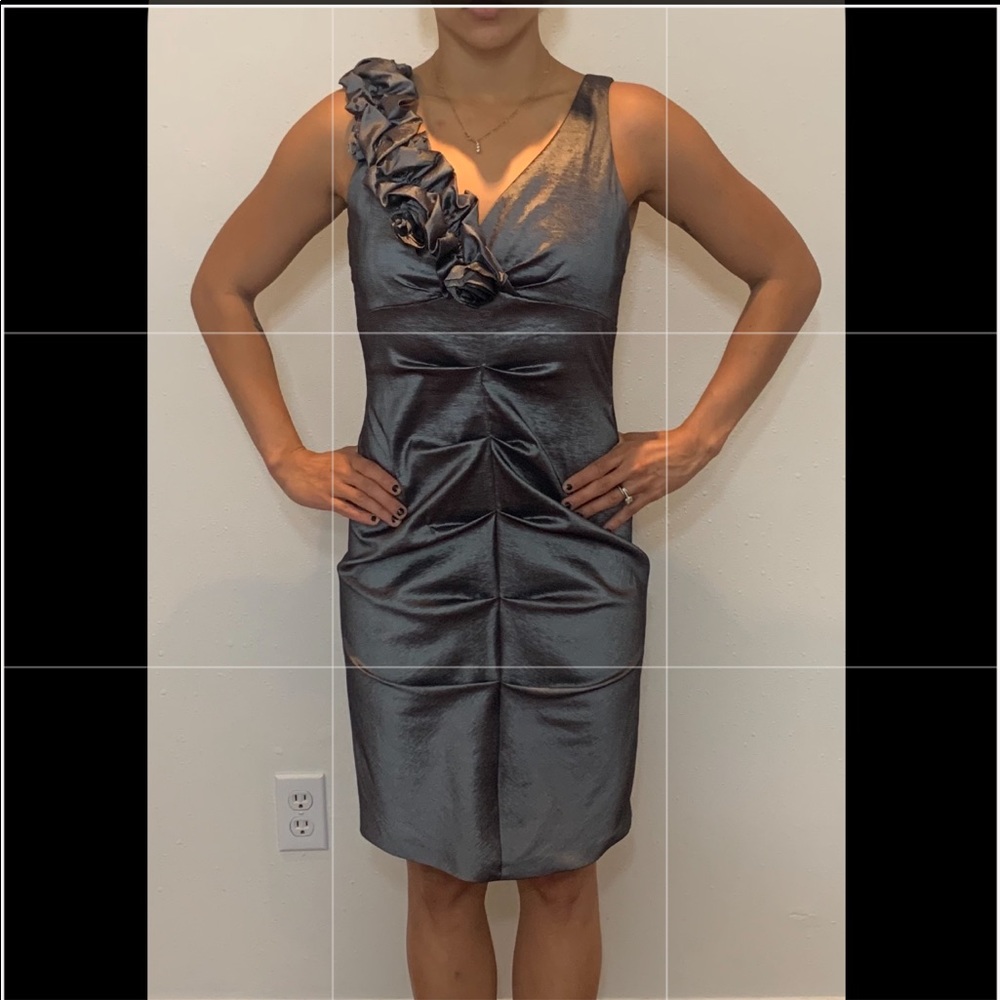 Metallic dress